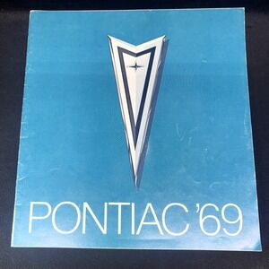 Vintage‎ 1969 Pontiac Original Sales Brochure All Models 
26 Pages